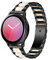 Bracelet de rechange GEPer pour Galaxy Watch 7/FE 6/5 44mm 40mm, Active 2/1 40mm, Watch 42mm/3 41mm - Résine/acier inoxydable 20mm