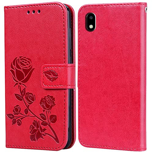 Hülle für ZTE Blade A3 2020,Handyhülle für ZTE Blade A3 2020 Leder Handytasche Cover mit Kartenfächer Klappständer Funktion Schutzhülle Flip Tasche Case