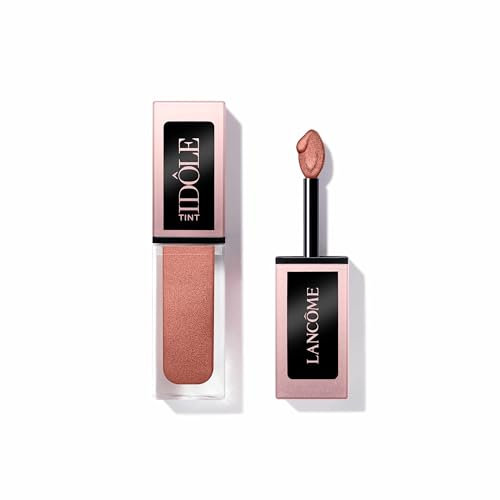 Lancôme Idôle Tint 03 Hot Lava, flüssiger Eyeblusher mit Applikator für schimmernde Akzente in Bronze, wischfest, bis zu 16 Stunden Halt, ideal für alle Hauttypen, 7ml