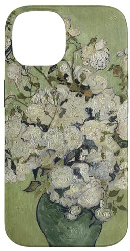 Hülle für iPhone 14 Vincent van Gogh | Vase mit Rosen