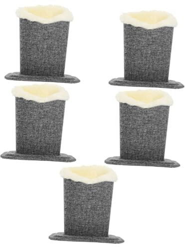 PACKOVE 5 Stück Stoff Brillenhalter Plüsch Brillenbehälter Tier Brillenhalter Brillenhalter Für Damen Brillenständer Etui Plüschhalter Für Brillen Stehmonitor Kind Verschiedenes