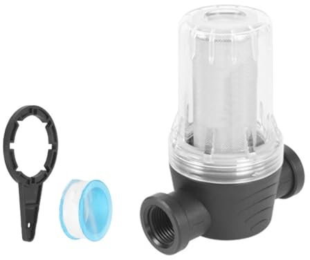 Sediment Filter Attachment Line Water Hose Filter With 40/50 Mesh Metal Mesh Screen For Garden Hose Pressure Washer Water Hose Filter For Hot Tub