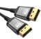 RoHS Compliant 16K DisplayPort Cable 2-Meter | DP to DP 2.1-60Hz, 80Gbps | Supports 4K, 8K, | Braided Design | Compatible with Gaming Monitors, Graphics Cards, HDTV, PC