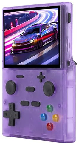 Console da gioco portatile retrò per Linux, schermo IPS da 3,5 pollici, console retrò, con giocatore singolo e multiplayer, supporta HDMI TV