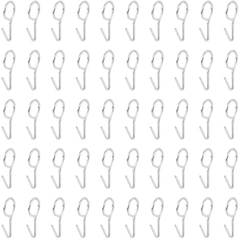 100 Pieces Car Seat Cover Hooks, 28mm S Hooks, Vehicle Seat Pad Fixing Hanger, Auto Hooks, Car Storage Hooks