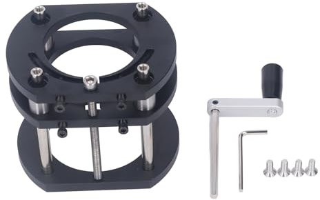 siduytin Precision Router Table Lifting System Made Of Durable Stainless Steel And Aluminum Alloy Router Lift Base, Black