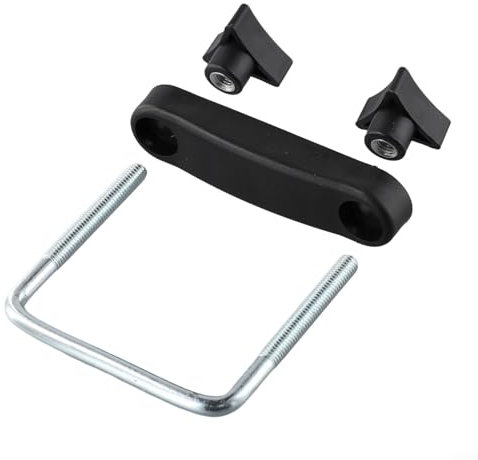 Roof Box U-Bolt Clamps, CarRoof Mounting Clip, Luggage Frame Retainer Clips RoofBar Mounting U Bracket, RoofBox U Bolts(Inner diameter 8cm)