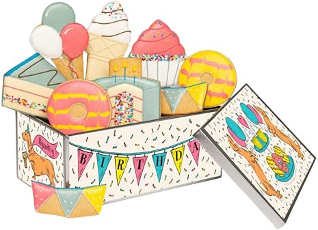 Biscuiteers Birthday Treats Biscuit Tin