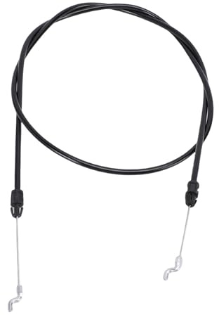 Yctze Kupplungssteuerkabel Mähersteuerkabel Traktorkupplungskabel Hochfester Stahldraht, Abriebfeste Hülse für Cub Cadet Troy Bilt Rasenmäher OEM 74605107A 74605107