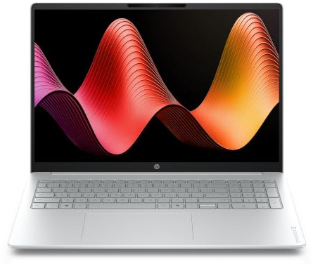 HP OmniBook 3 16-bu0025nfx Ordinateur Portable 16 2K IPS, PC Portable (Intel Core 5-120U, RAM 8 Go, SSD 256 Go, Intel Graphics, Windows 11), Laptop Argent, Clavier AZERTY