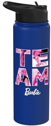 Barbie - Core - Team Barbie Sports Photos Stainless Steel Insulated Water Bottle