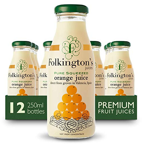 Folkingtons Orangensaft, 12 x 250 ml
