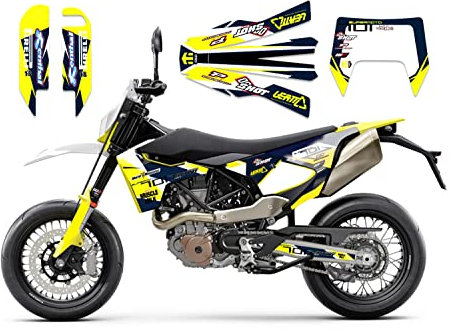 race-styles Aufkleber kompatibel mit Husqvarna 701 Supermoto | Dekor Design Monster