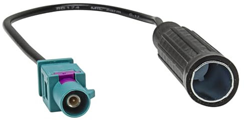 tomzz Audio 1500-051 Adaptateur d'antenne Fakra (M) mâle sur DIN Femelle (F) Femelle