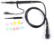 Sonde, T3100 X100 100MHz Sonde d'oscilloscope Sonde de tension haute tension Kit de câble de test Accessoires d'oscilloscope pour oscilloscope d'interface BNC