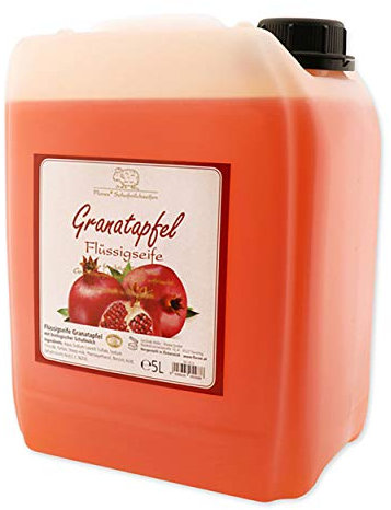 Flüssigseife mit Schafmilch Nachfüller 5L im Kanister, Granatapfel 5000ml 9414GA