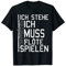 Lustiger Querflöte Spruch Musikinstrument Flöte T-Shirt