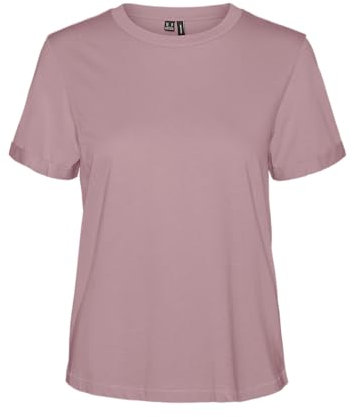 Vero Moda Damen Vmpaula S/S T-Shirt Noos, Nostalgia Rose, XS EU