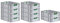 PROREGAL SuperSparSet 10x Eurobox NextGen Color | HxBxT 17x40x60cm | 34 Liter | Griffe grün offen | Glatter Boden | Eurobehälter, Transportbox, Transportbehälter, Stapelbehälter
