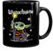 MoonWorks Namenstasse personalisierte Kaffee-Tasse mit Namen persönliche Geschenke Weihnachten schwarz standard