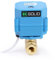 U.S. Solid Motorisierter Kugelhahn - G1/4 Gewinde Messing-Kugelhahn mit Vollport, 9-24V AC/DC und 2-Draht-Auto-Rücklauf-Setup