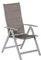 Yoursol by Merxx 2er-Set Klappstuhl Taviano, Aluminium, Klappsessel, Verstellbarer Gartenstuhl