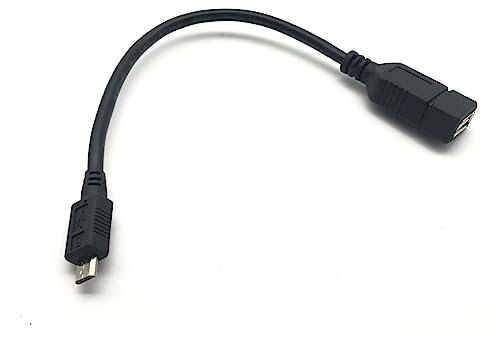 T-ProTek OTG Micro Kabel Adapter USB Host Datenübertragung Datenkabel kompatibel für Denver TAD-70102G