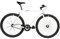 FabricBike - Original Collection, Hi-Ten Stahl, Fahrrad Fixed Gear, Single Speed, Urban Commuter, 8 Farben und 3 Größen, 10,45 kg (Talla M). (Space White & Black, L-58cm)