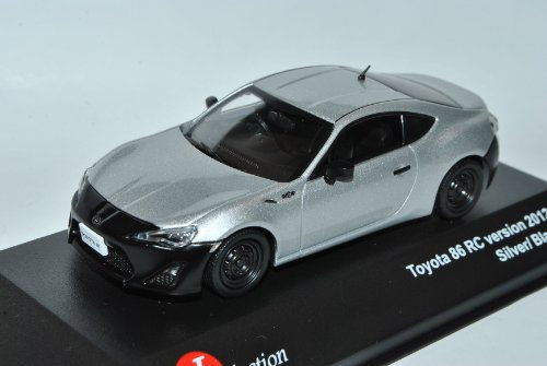 IXO T*o*y*o*t*a GT86 RC Version Coupe Silber Schwarz Ab 2012 1/43 J-Collection Modell Auto