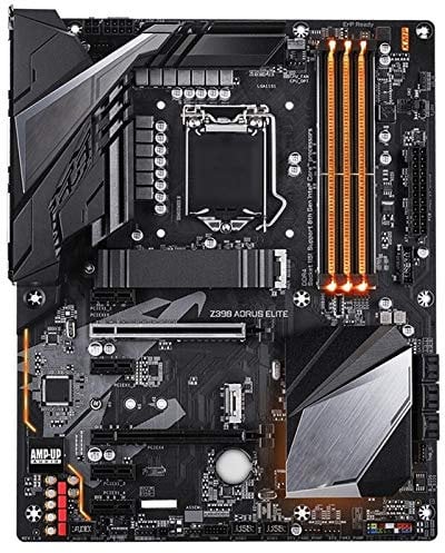 Fit For GIGABYTE GA-Z390 AORUS Elite Original DE DESKTOP Z390 AORUS Elite Placa Base Fit For LGA 1151 DDR4 USB3.0 SATA M.2