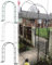 Gartenbogen Für Kletterpflanzen Und Rosen - 80/120/140/180/200/240/280/300/350cm Torbogen Rankhilfe - Metall Stabil Wetterfest Rankenbogen - Stahlrahmen Kletterer Rosenbogen ( Color : 03 , Size : 80cm