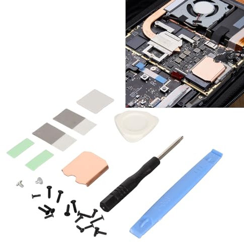 Copper Heatsink Thermal Pad with Copper Sheet For Steam Deck SSD, Easy Installation, Gaming Experience Enhancer, M.2 2230 NVME SSD, For ROG ALL