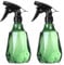2 Pcs 500 ML Water Spray Bottles for Plants, Mist Spray Bottles, Garden Sprayer Bottle, Reusable Plastic Trigger Atomiser Hair Bottle for Cleaning Garden Plants Hairdressing