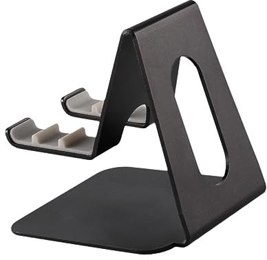 CANIGHT Soporte para teléfono Ajustable Soporte Ajustable para Celular Titular de la Base del teléfono Soportes Tablet sujeta Tablet sujeta moviles partidario de la Base del teléfono Black