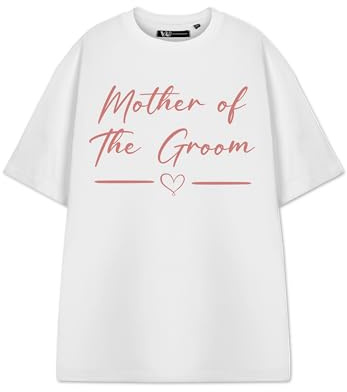 Show Me The Merch Women's White Short Sleeve T-Shirt | The Bride Graphic Tee for Her | Novelty Bridal Apparel | Women's Wedding Party Gift