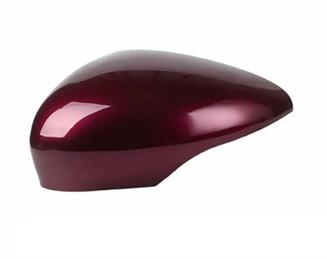 Spiegelkappen Für F&ord Für F&iesta 2009 2010 2011 2012 2013 2014 2015 2016 Auto Flügel Tür Seite Spiegel Abdeckung Gehäuse Farbe Lackiert Rückspiegel Shell Rückspiegel Kappe(Purple,1pcs Left)