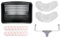 ROLLINGDOG 12 Inch Paint Roller Set - Roller Sets for Painting, Paint Rollers and Trays Sets with Paint Roller Sleeves, Roller Frame, Paint Tray and Tray Liners, Pack of 6
