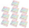 OSALADI 10 Sheets Self Adhesive Blank Name Stickers Colorful Labels for Classrooms Family Reunions Office Meetings and Storage for Personalizing Water Bottles and Party Bags
