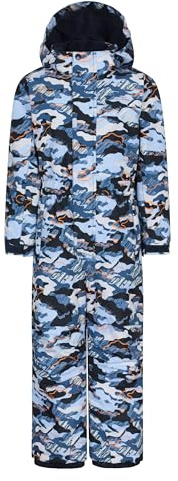 Mountain Warehouse Cloud Kids Waterproof Snowsuit | Girls & Boys Breathable & Adjustable Winter One Piece, Soft Fleece Lining Jumpsuit for Warmth & Comfort, For Ski & Winter