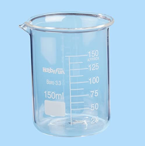SOAPYfun Messbecher aus Glas 150 ml