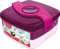 Maped Picnik Origins - Boîte à Déjeuner Repas Enfants - Ouverture Facile - Lunch Box 2 Compartiments dont 1 Amovible - en Plastique Sans BPA ni Phtalates - Rose - 1,4L