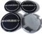 4X Original Borbet Felgendeckel 5348 | Nabendeckel Nabenkappe Schwarz Glanz Silber Center Cap 56mm 55mm