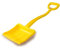 JAMARA 460401 - Snow Play Schneeschaufel Tally 70 cm - Kunststoffstiel mit handlichem D-Griff, robuster und stabiler Kunststoff, verstärkungsrippen im Schaufelblatt für gute Streifigkeit, gelb