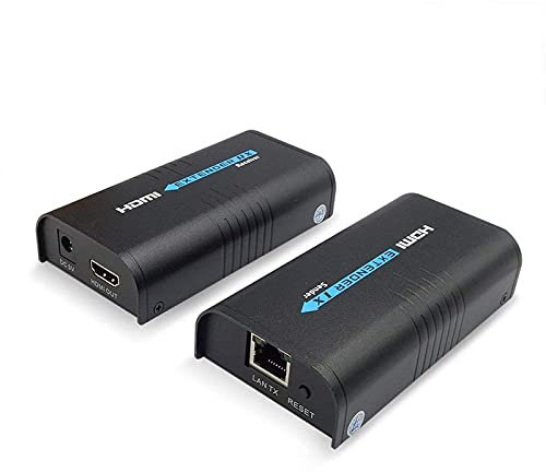 LKV373A 1080P HDMI Extender 365ft/120M over Single Cat5 /Cat6 /Cat7 Ethernet Network and LAN Router/Switcher for HD STB,DVD,PS3, etc Supports TCP/IP by Ethernet
