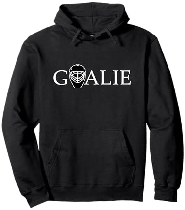 Eishockey-Torwarthelm Pullover Hoodie