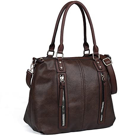 Gladdon Hobo Bags for Women Large Capacity Top Handle Bags with Multi Pocket Tote Shoulder Handbags Faux Leather Crossbody Bag for Work School Travel