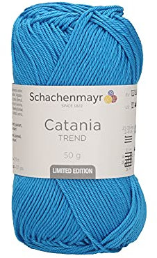 Schachenmayr Catania, 50G Malibu Blue Handstrickgarne