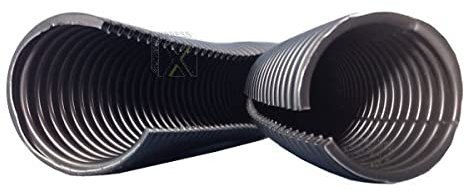 5m Wellrohr NW7,5 Twin 2-teilig geschlitzt uv-stabilisiert schwarz als Outdoor Kabelschutz für außen