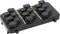 Gitarren Akkord Trainer, Akkord Finger Übung Gitarrenhilfe One Key Akkord unterstützte Lernwerkzeuge Musikinstrument für Anfänger Guitars Universelles Gitarrenzubehör