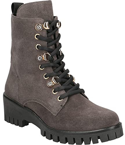 Donna Carolina Boots 48.699.054, Rauleder, Grau, Damen EU 40